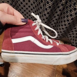 Girls High Top Vans
